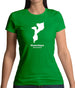 Mozambique Silhouette Womens T-Shirt