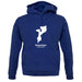 Mozambique Silhouette unisex hoodie