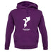 Mozambique Silhouette unisex hoodie