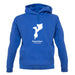 Mozambique Silhouette unisex hoodie