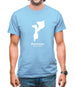 Mozambique Silhouette Mens T-Shirt