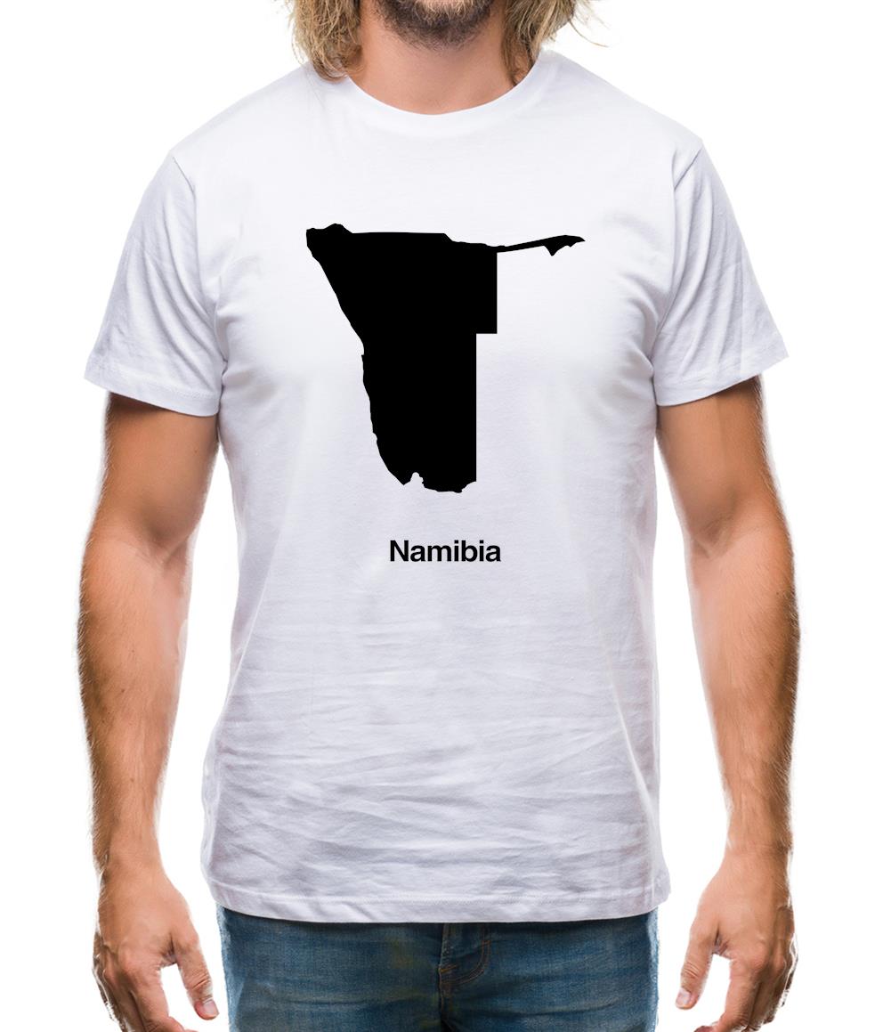 Namibia Silhouette Mens T-Shirt