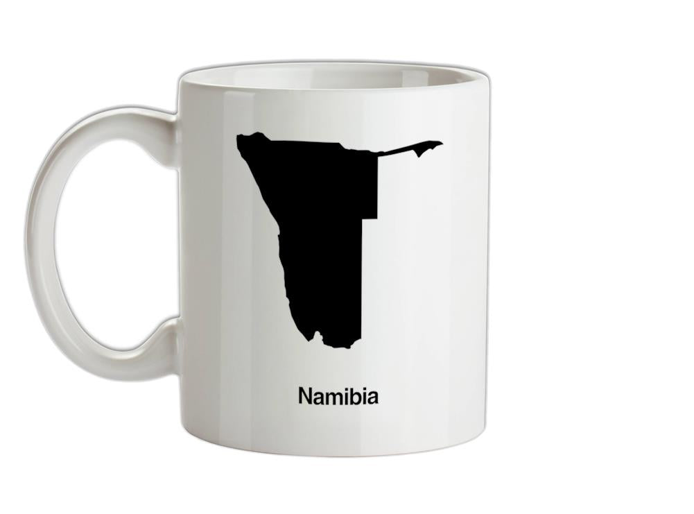 Namibia Silhouette Ceramic Mug