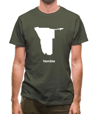 Namibia Silhouette Mens T-Shirt