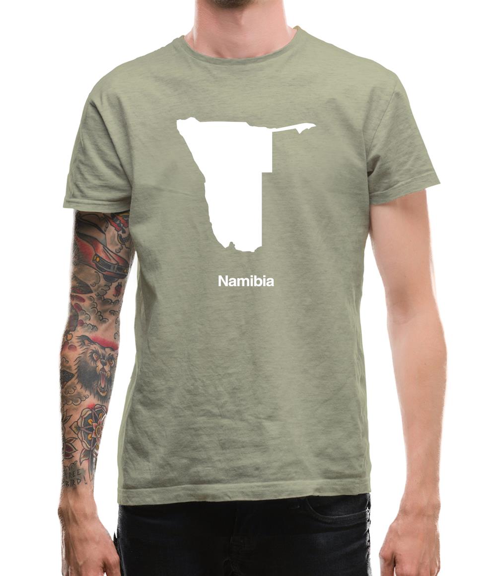 Namibia Silhouette Mens T-Shirt