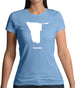Namibia Silhouette Womens T-Shirt
