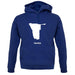 Namibia Silhouette unisex hoodie