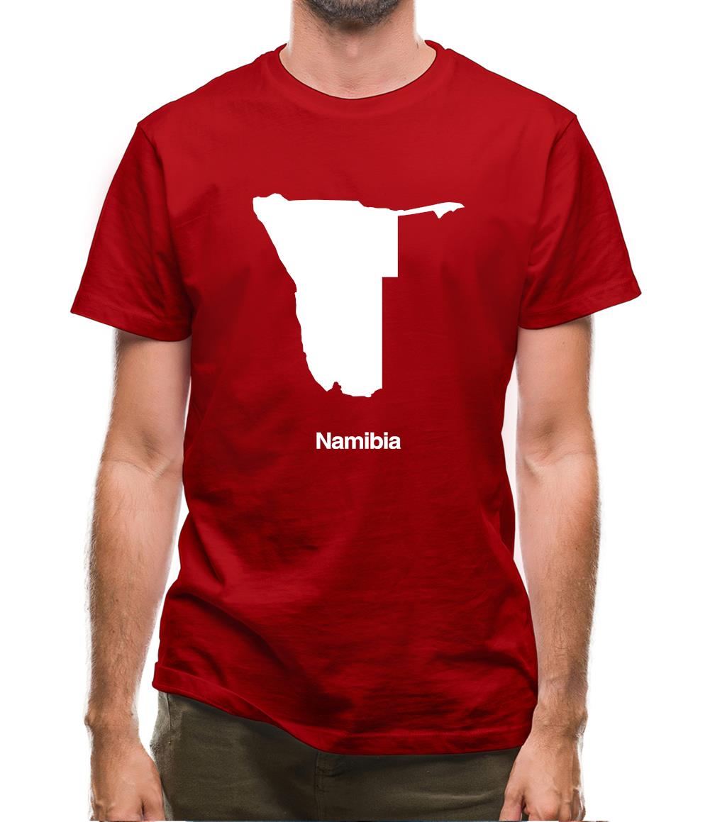 Namibia Silhouette Mens T-Shirt