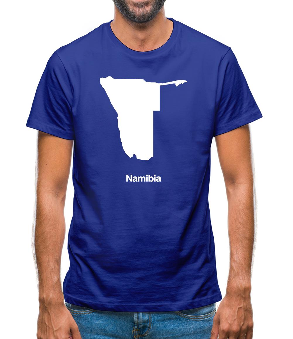 Namibia Silhouette Mens T-Shirt
