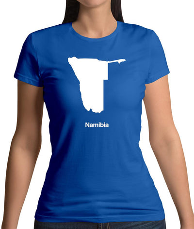 Namibia Silhouette Womens T-Shirt