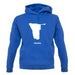 Namibia Silhouette unisex hoodie