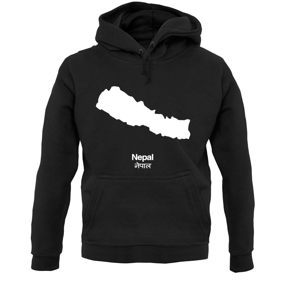 Nepal Silhouette Unisex Hoodie
