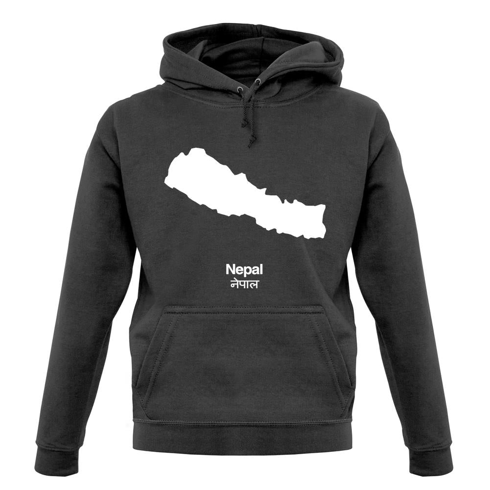 Nepal Silhouette unisex hoodie