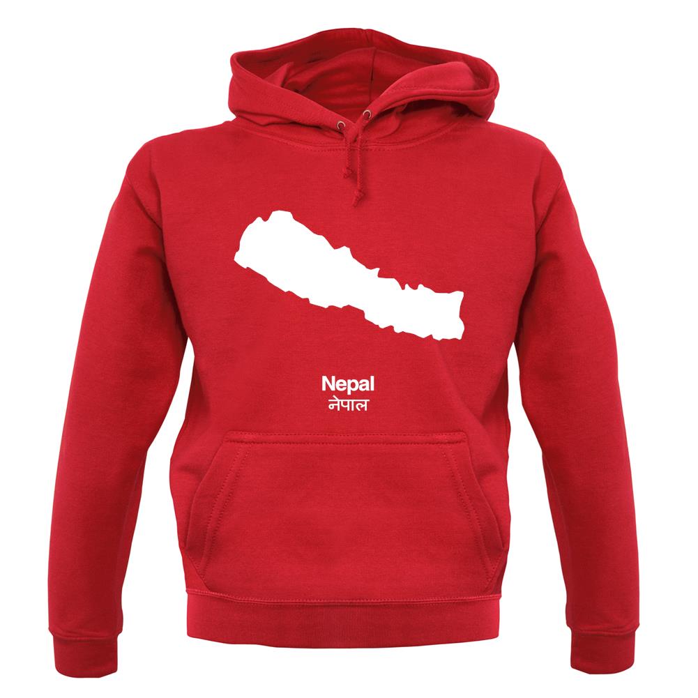 Nepal Silhouette unisex hoodie