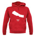 Nepal Silhouette unisex hoodie