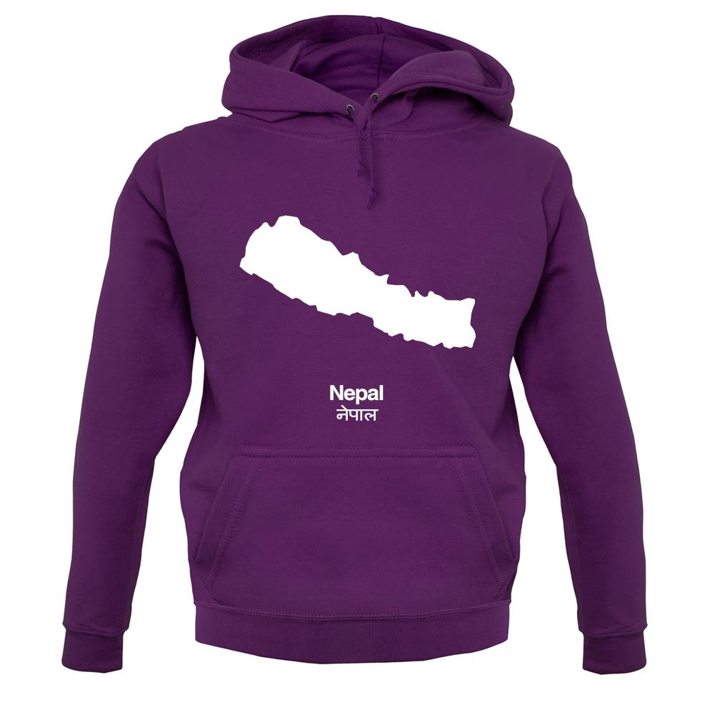 Nepal Silhouette unisex hoodie