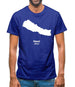 Nepal Silhouette Mens T-Shirt