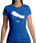 Nepal Silhouette Womens T-Shirt