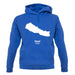 Nepal Silhouette unisex hoodie