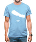 Nepal Silhouette Mens T-Shirt