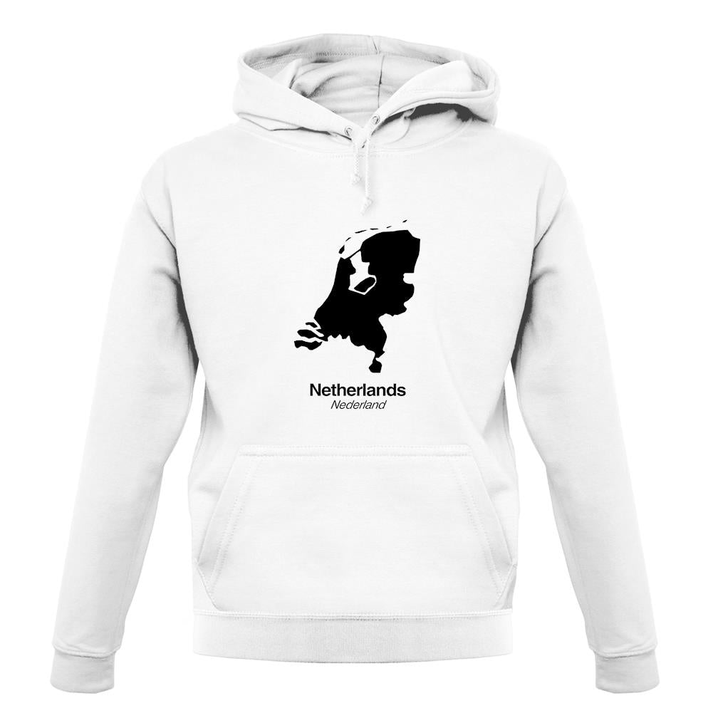 Netherlands Silhouette unisex hoodie
