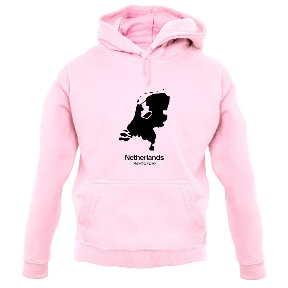 Netherlands Silhouette unisex hoodie