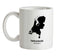 Netherlands Silhouette Ceramic Mug