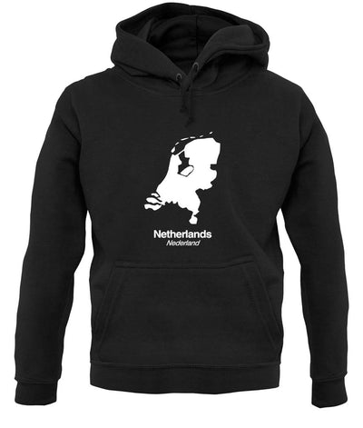 Netherlands Silhouette unisex hoodie