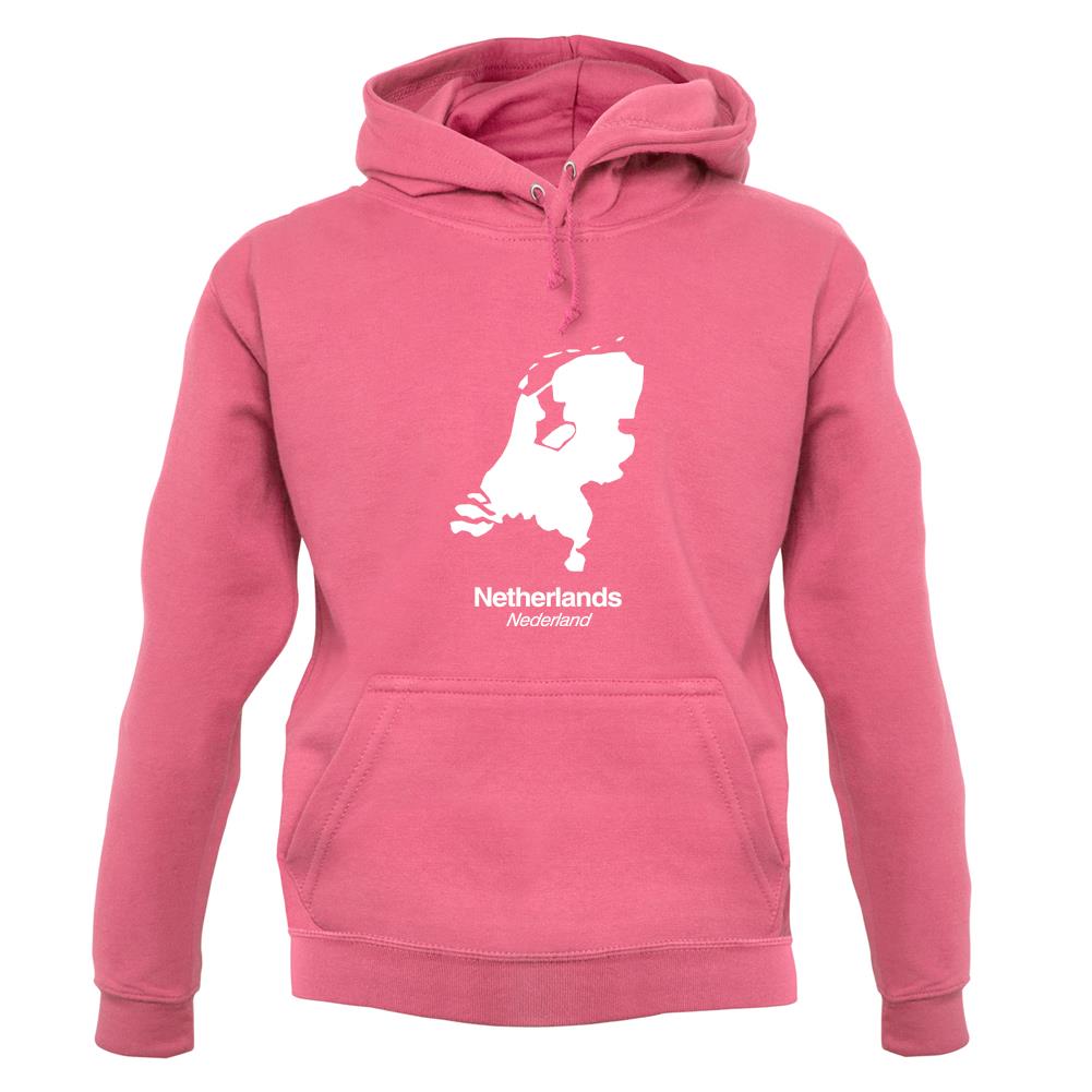 Netherlands Silhouette unisex hoodie