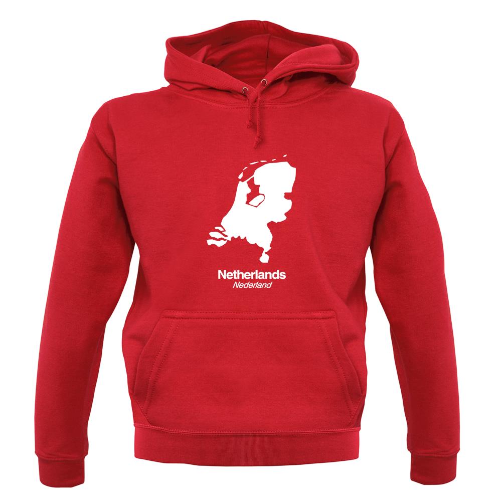 Netherlands Silhouette unisex hoodie