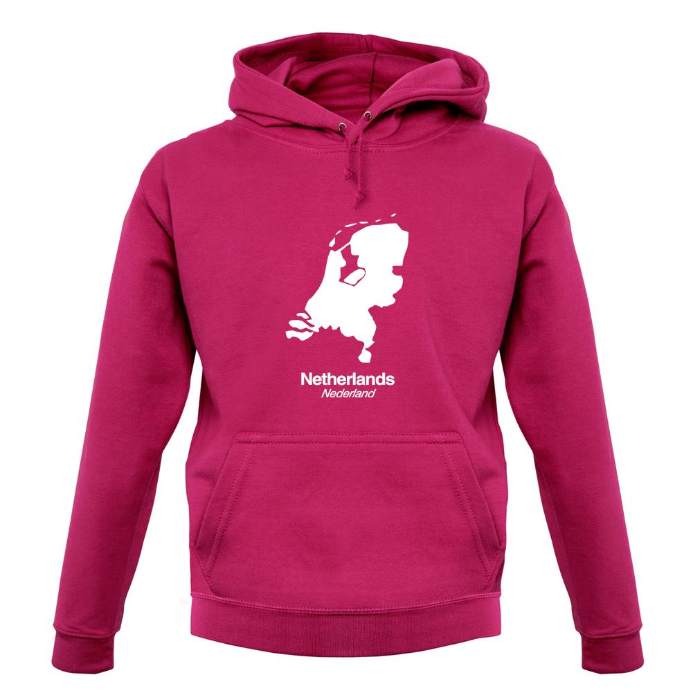 Netherlands Silhouette unisex hoodie