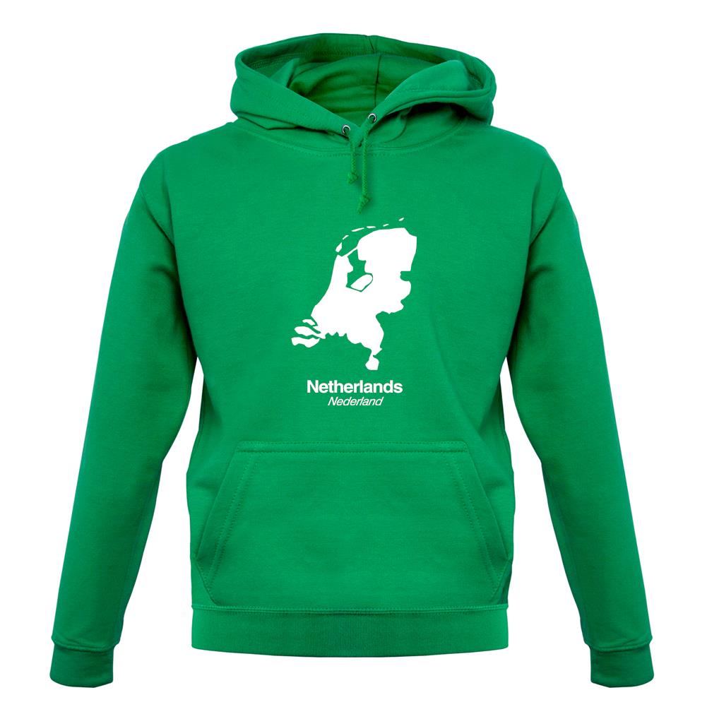 Netherlands Silhouette unisex hoodie