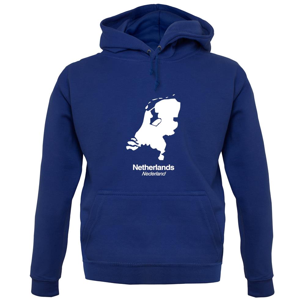 Netherlands Silhouette unisex hoodie