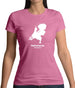 Netherlands Silhouette Womens T-Shirt