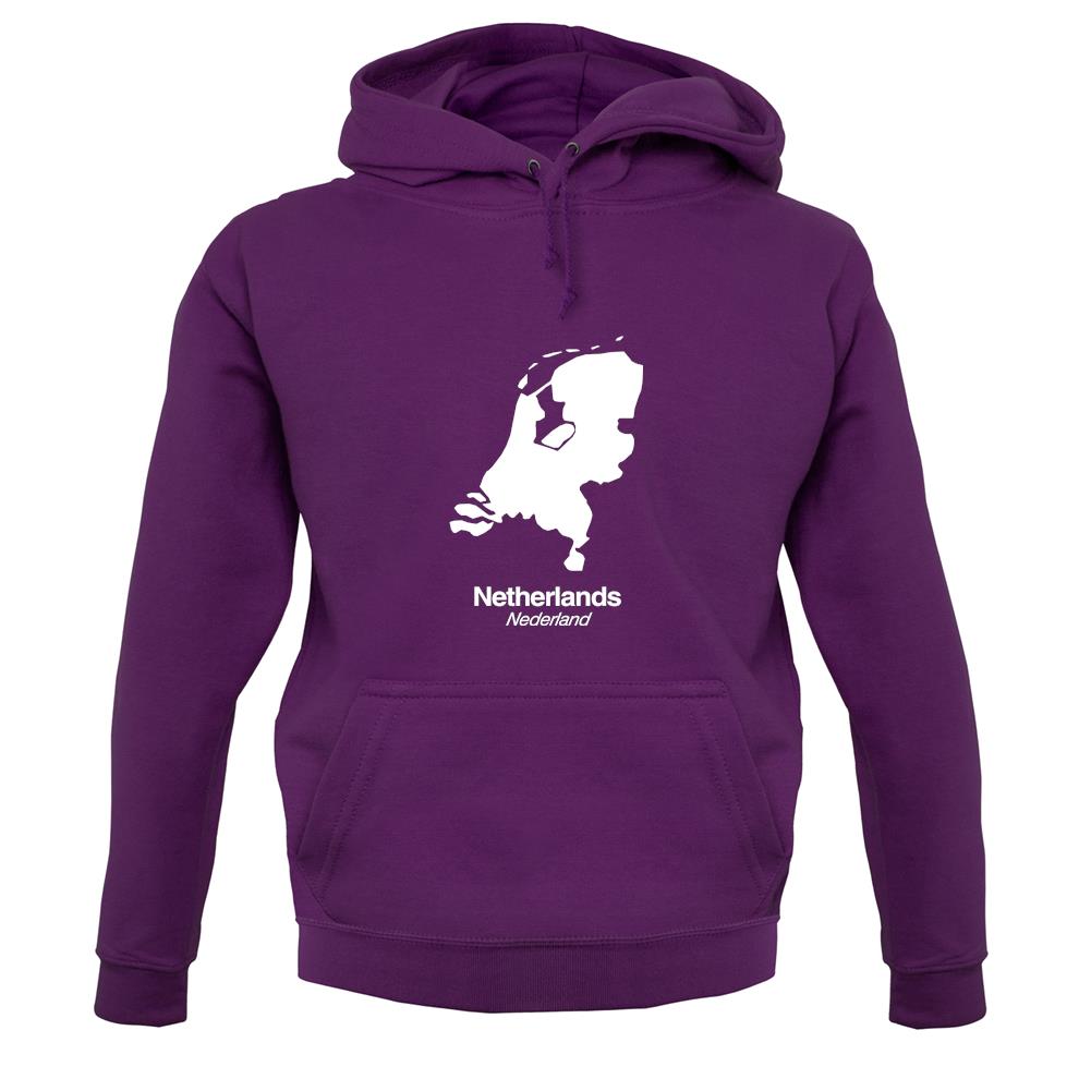 Netherlands Silhouette unisex hoodie