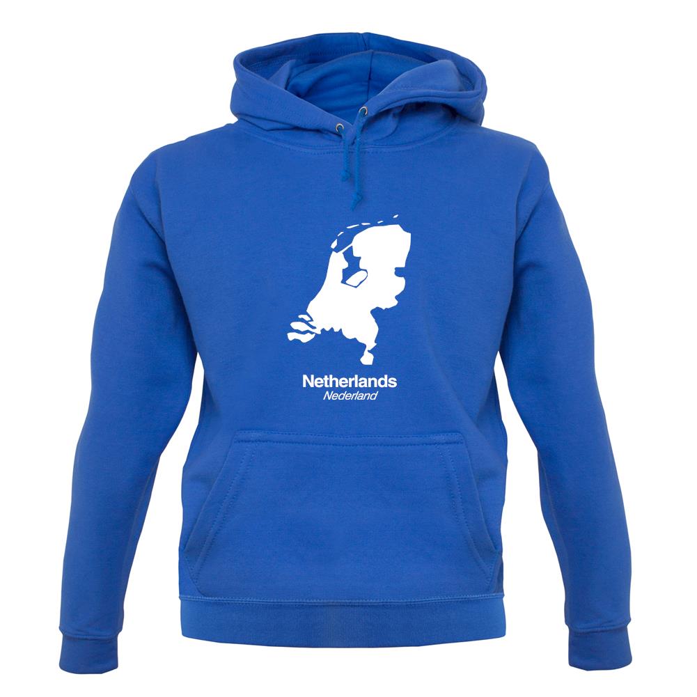 Netherlands Silhouette unisex hoodie