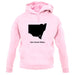 New South Wales Silhouette unisex hoodie