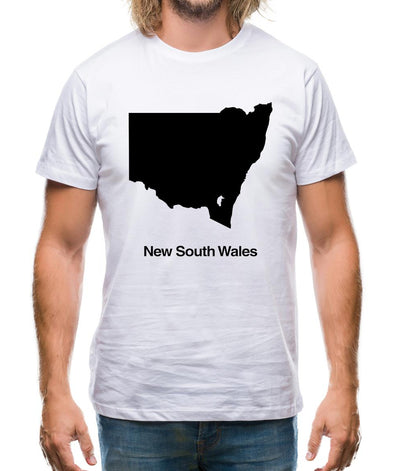 New South Wales Silhouette Mens T-Shirt