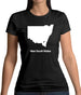 New South Wales Silhouette Womens T-Shirt