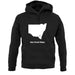 New South Wales Silhouette unisex hoodie