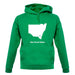 New South Wales Silhouette unisex hoodie