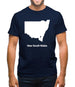 New South Wales Silhouette Mens T-Shirt