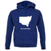 New South Wales Silhouette unisex hoodie