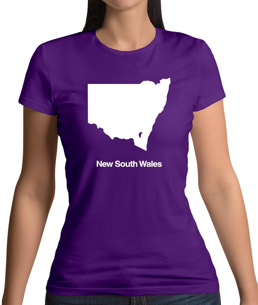 New South Wales Silhouette Womens T-Shirt