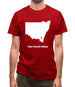 New South Wales Silhouette Mens T-Shirt