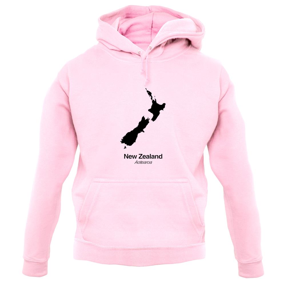 New Zealand Silhouette unisex hoodie
