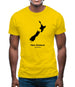New Zealand Silhouette Mens T-Shirt