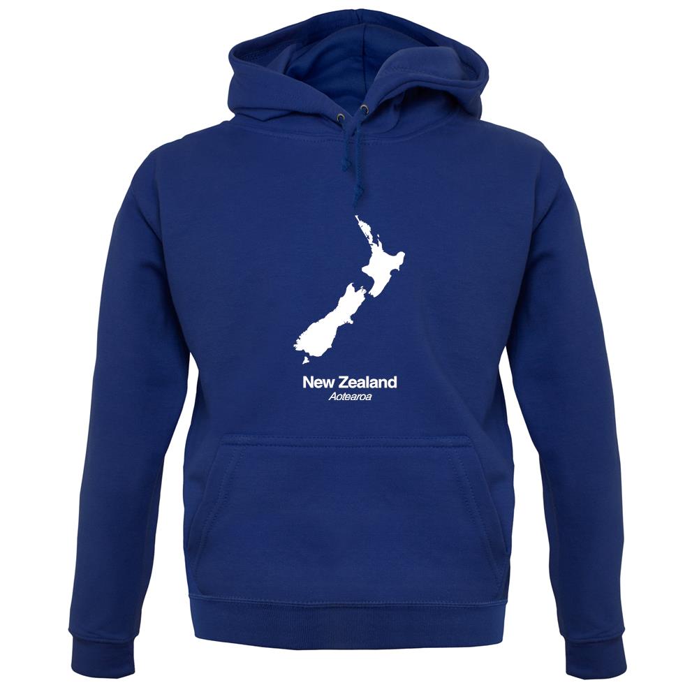 New Zealand Silhouette unisex hoodie