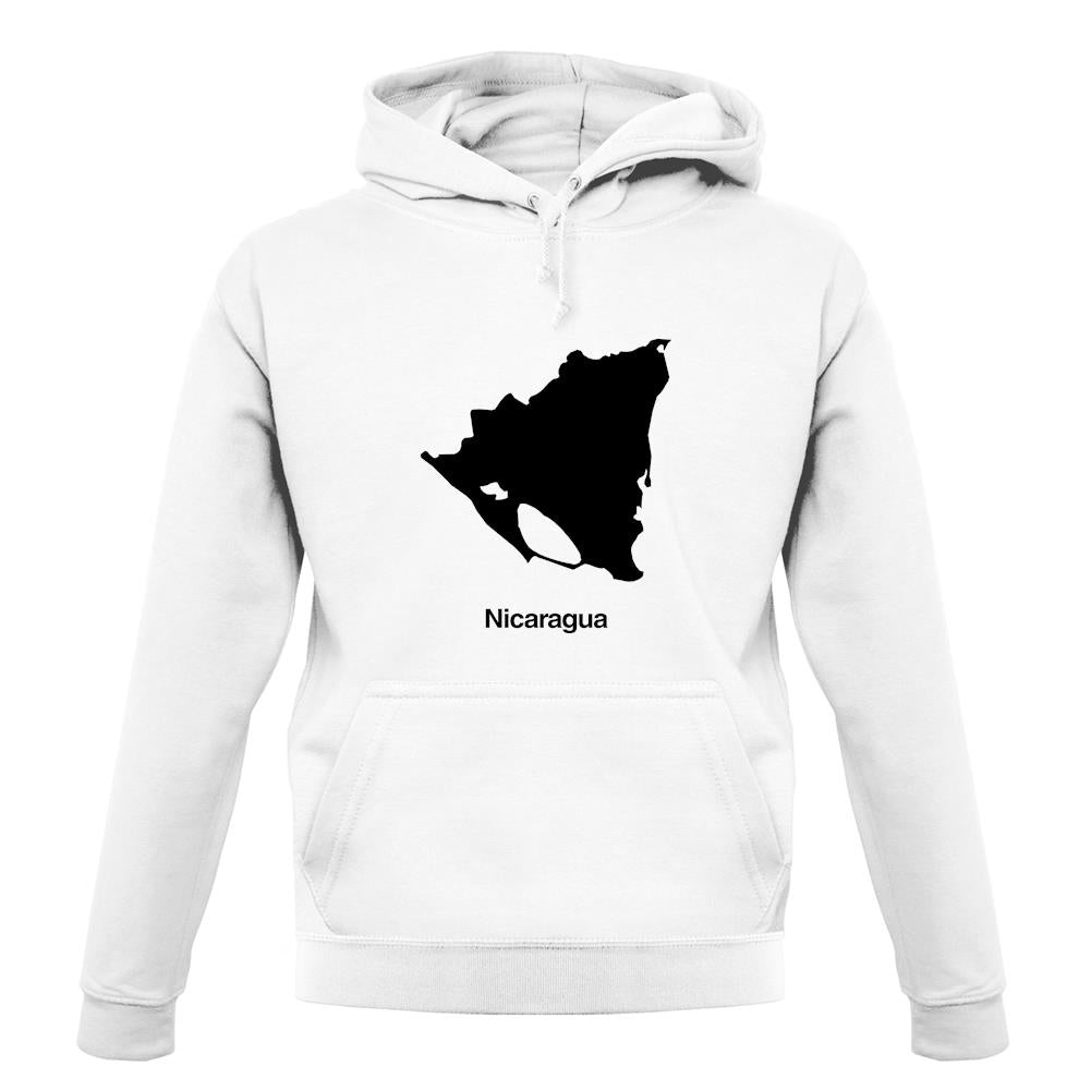 Nicaragua Silhouette unisex hoodie