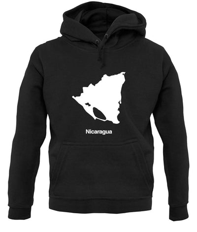 Nicaragua Silhouette unisex hoodie